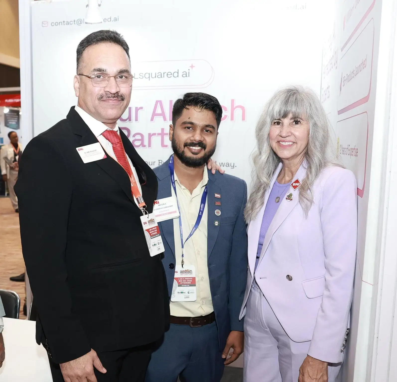 Lsquared.ai at BNI INC 2025 — A Global Stage for AI Innovation